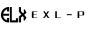 EXL P logotype